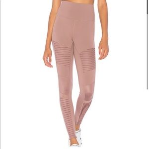 Alo Yoga Moto Legging Smokey Mauve